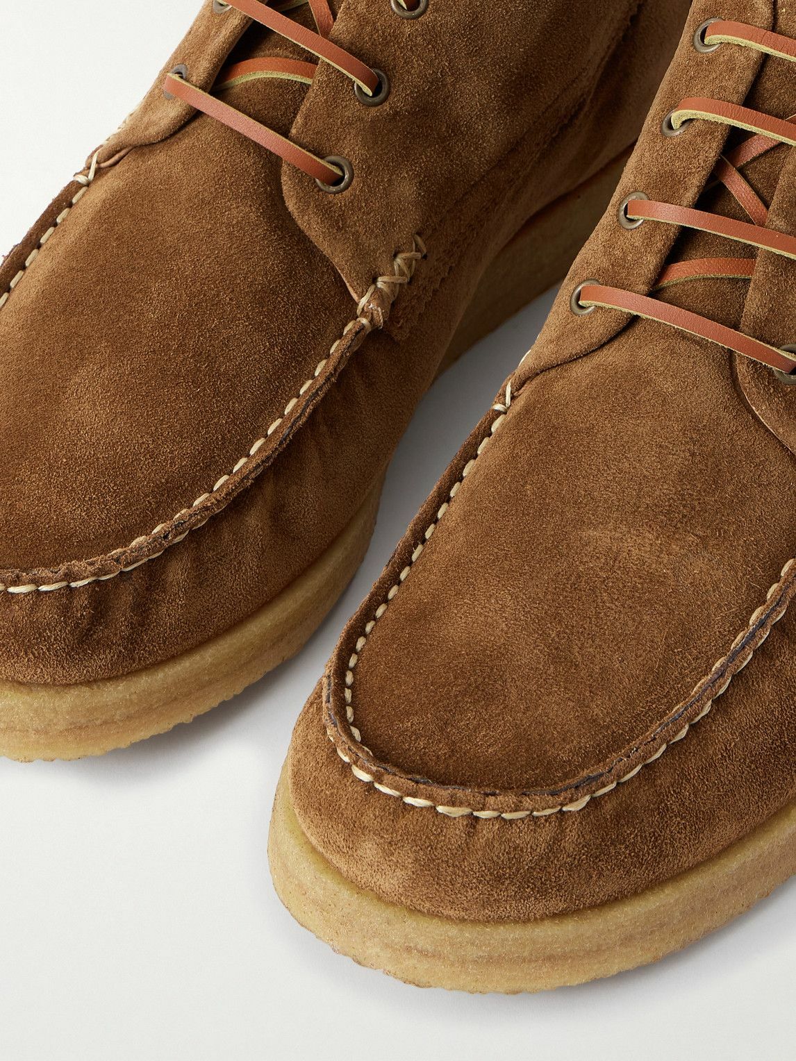 Sid Mashburn - Suede Desert Boots - Brown