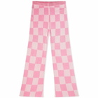 Stine Goya Women's Markus Checkerboard Knitted Trousers in Adonis