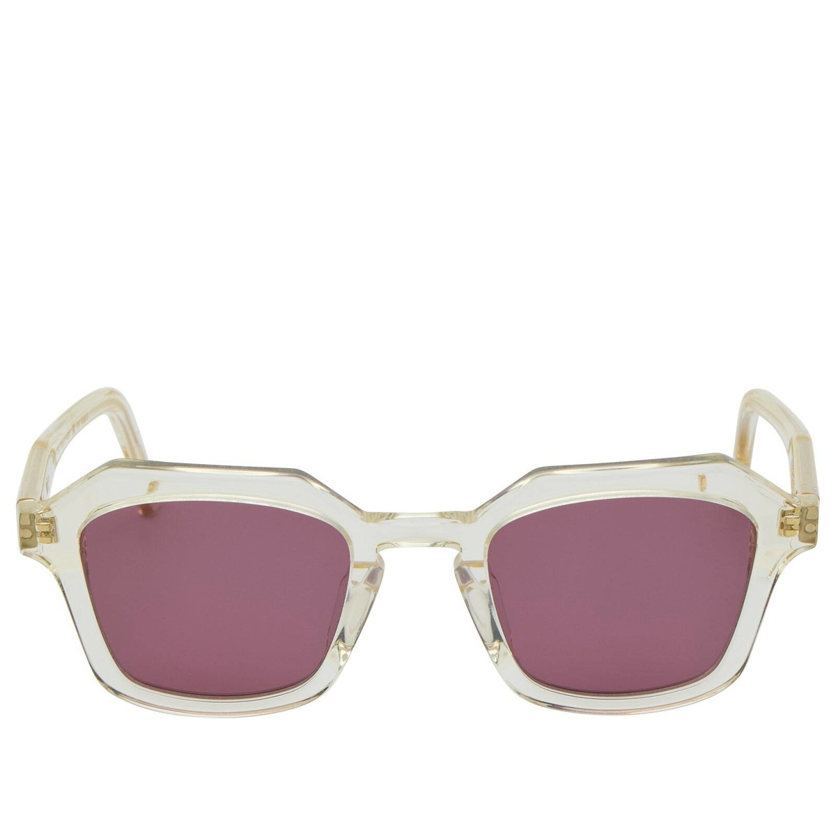 Oscar Deen Diego Sunglasses in Champagne/Dusky Pink 