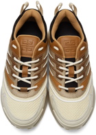 Givenchy Beige & Brown GIV 1 Sneakers