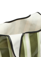 3.1 Phillip Lim Dual Stripe Market Tote - Green - One Size