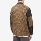 CLOT Leopard Army Jacket in Black