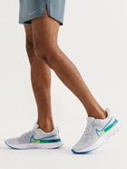 Nike Running - React Infinity Run 2 Flyknit Running Sneakers - Gray