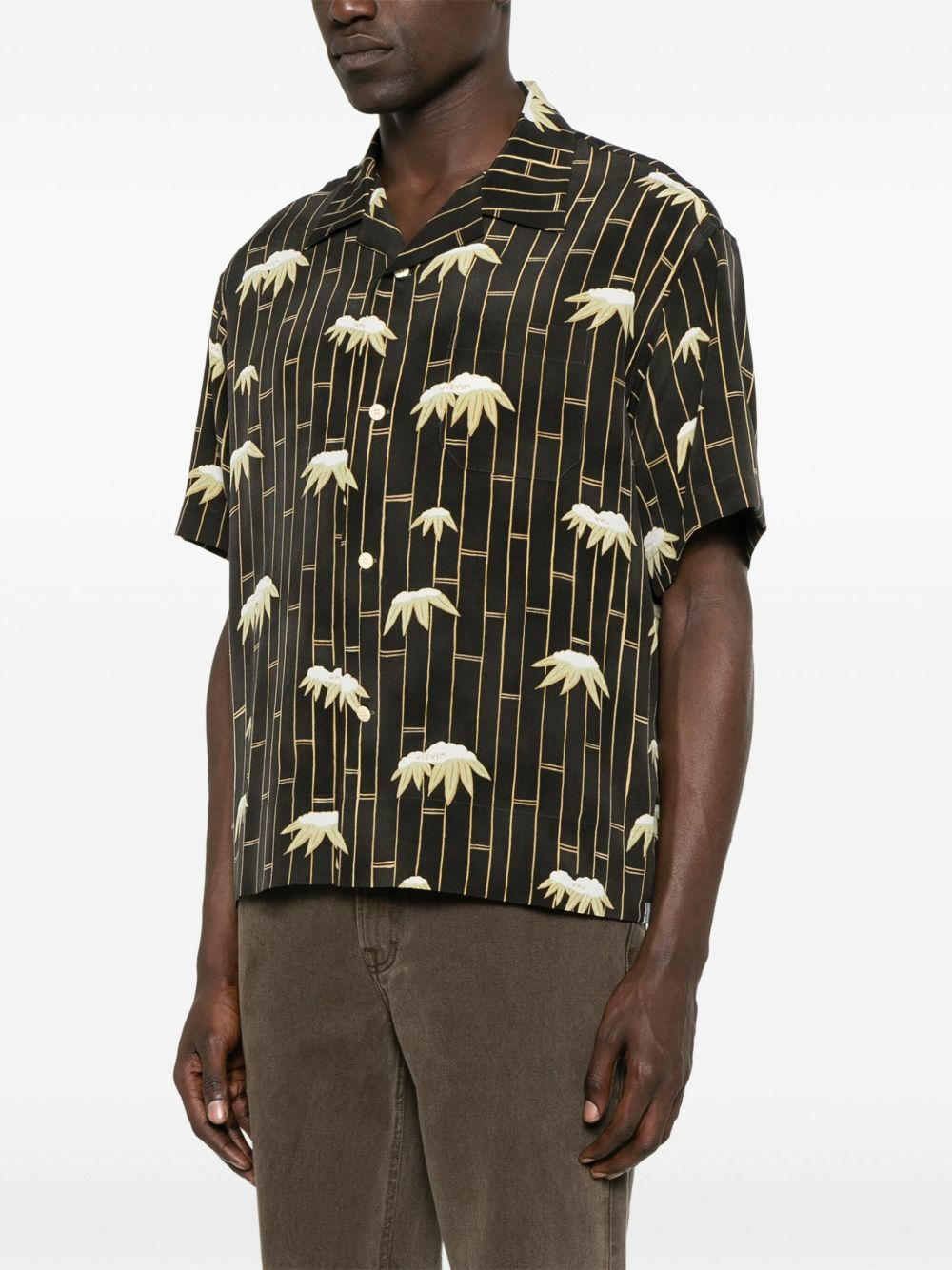 Tシャツ・カットソー VISVIM SS23 Printed rayon Copa shirt (0123105011019 LTBLUE) COPA SHIRT S/S