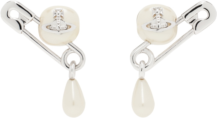 Photo: Vivienne Westwood Silver Claude Small Stud Earrings