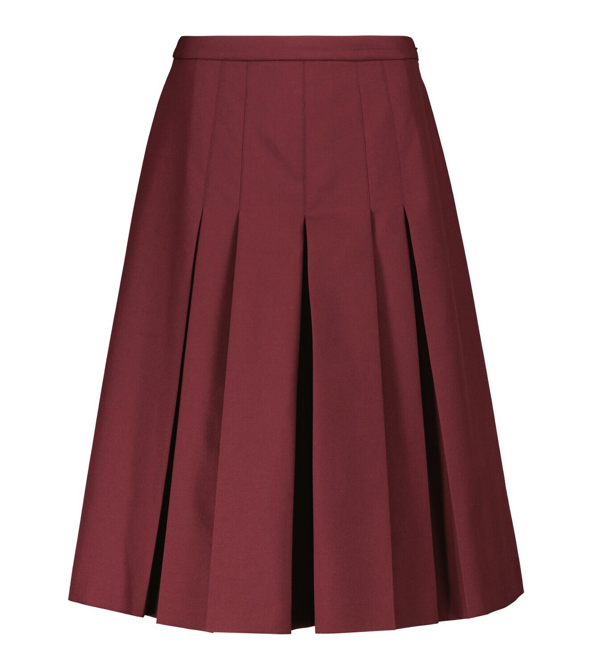 Maison Margiela - High-rise box-pleated culottes Maison Margiela