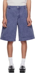 JACQUEMUS Navy 'The Pastro de-Nïmes' Shorts