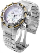 Invicta Bolt Chronograph Quartz White Dial Ladies Watch 90009