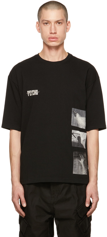 Photo: Undercover Black Embroidered T-Shirt