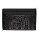 Gucci Black Gucci Signature Card Holder