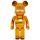 Medicom Garfield Gold Chrome Be@Rbrick 1000% in Multi 1000%