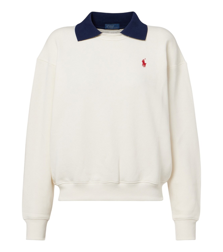 Photo: Polo Ralph Lauren Cotton-jersey polo sweatshirt