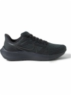 Nike Running - Air Zoom Pegasus 39 Rubber-Trimmed Mesh Running Sneakers - Black