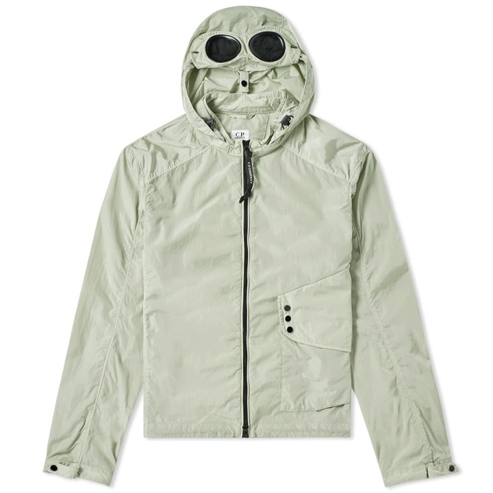 Photo: C.P. Company Chrome Goggle Hooded Shirt Jacket