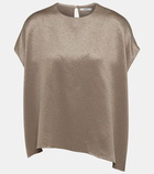 Fforme Ethel metallic top