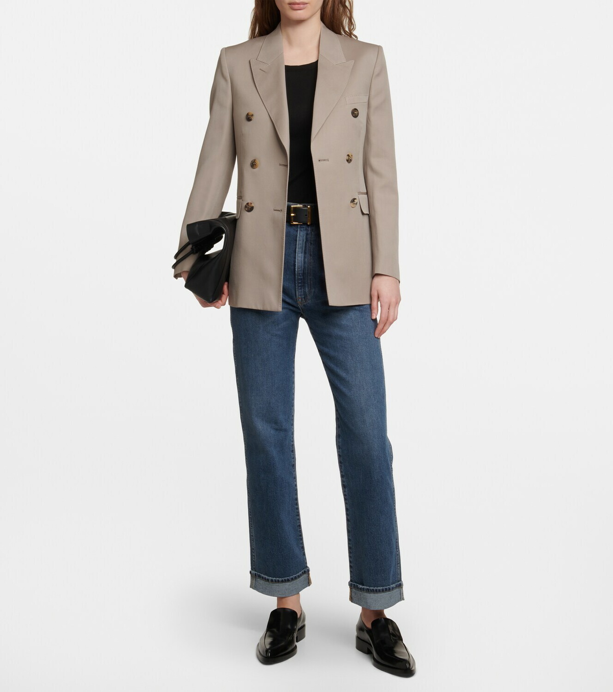 3x1 N.Y.C. Claudia Extreme high-rise straight jeans