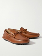 Tod's - City Gommino Leather Driving Shoes - Brown