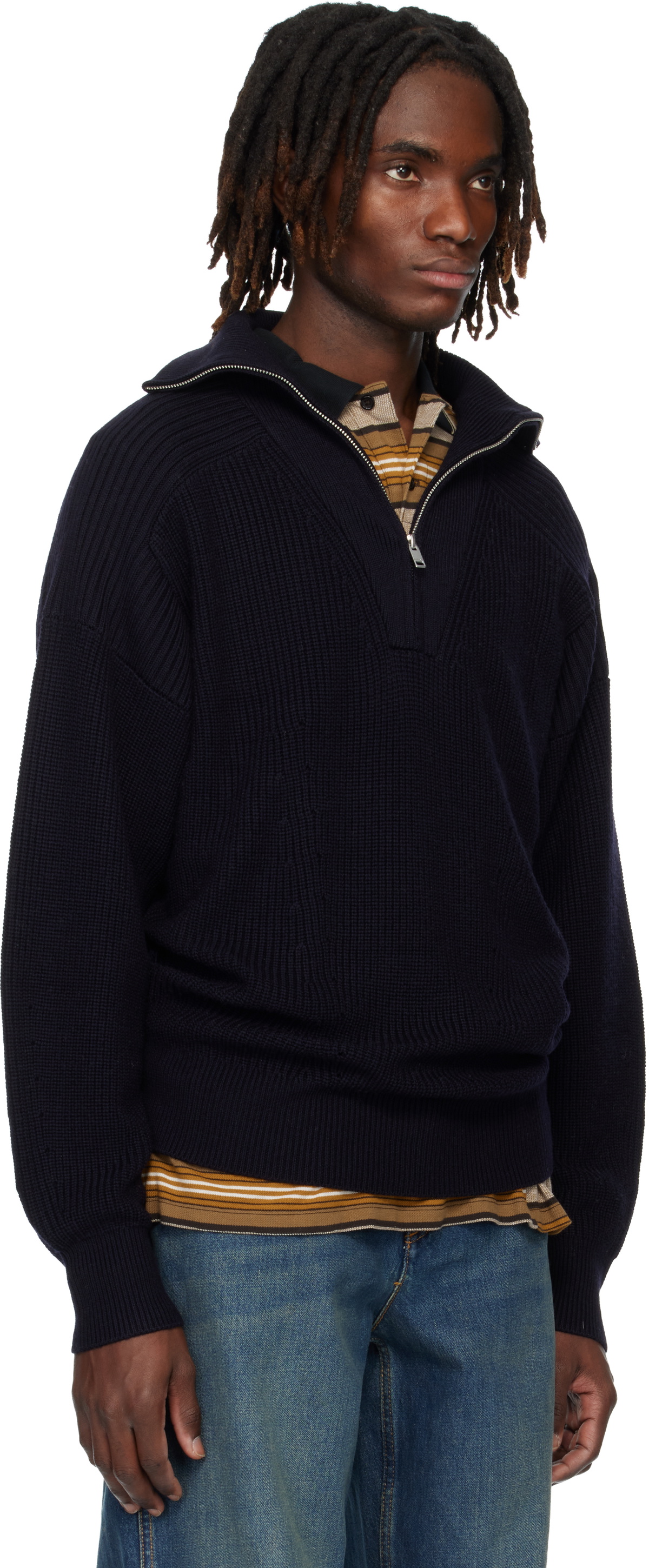 Isabel Marant Navy Benny Sweater