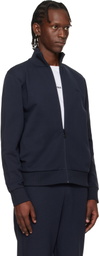 BOSS Navy Zip Sweatshirt
