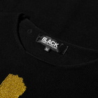 Comme des Garçons Black Crew Knit