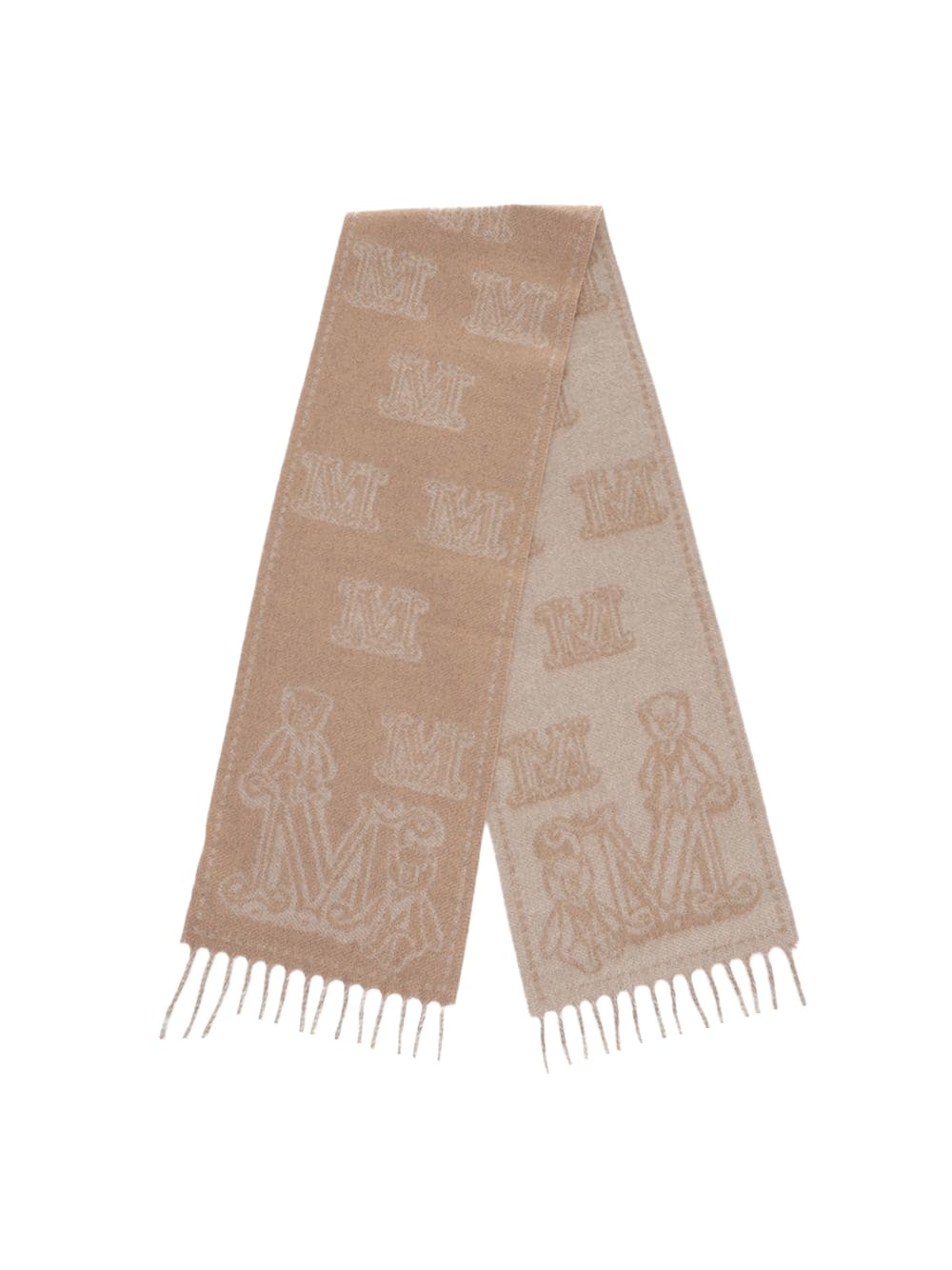 【送料&関税込】Max Mara Sand Cashmere Wsdalia Scarf Max Mara Wsdalia Cashmere Scarf | Neiman Marcus