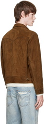 RRL Brown Roughout Suede Jacket
