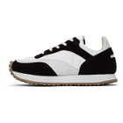 Spalwart Black and White Tempo Low Sneakers