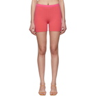 Jacquemus Pink Le Short Arancia Shorts