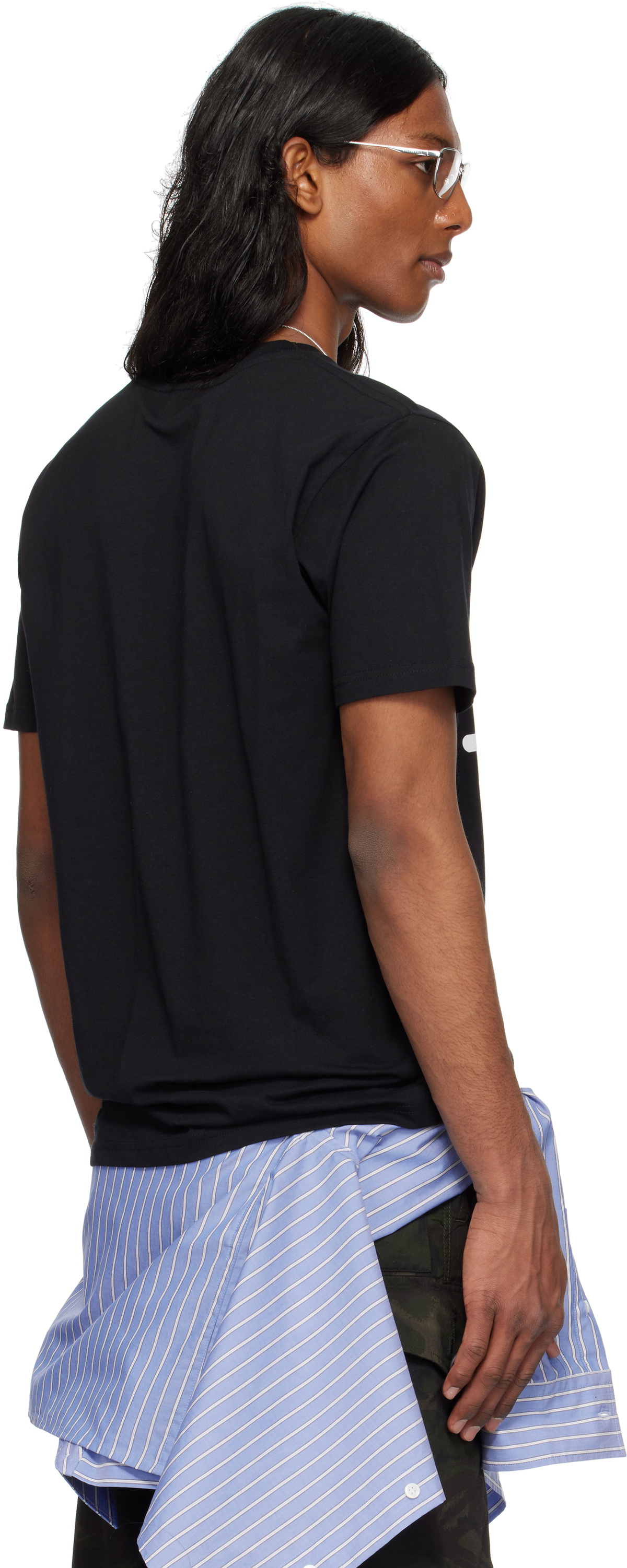 Ashley Williams SSENSE Exclusive Black 'I Heart Me' Danny T-shirt