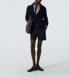 Tom Ford Buckley leather messenger bag