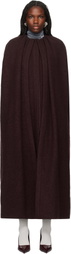 Jil Sander Purple Cape Coat
