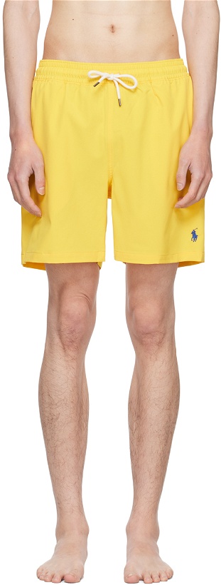 Photo: Polo Ralph Lauren Yellow Traveler Swim Shorts