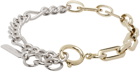 Justine Clenquet Silver & Gold Vesper Bracelet