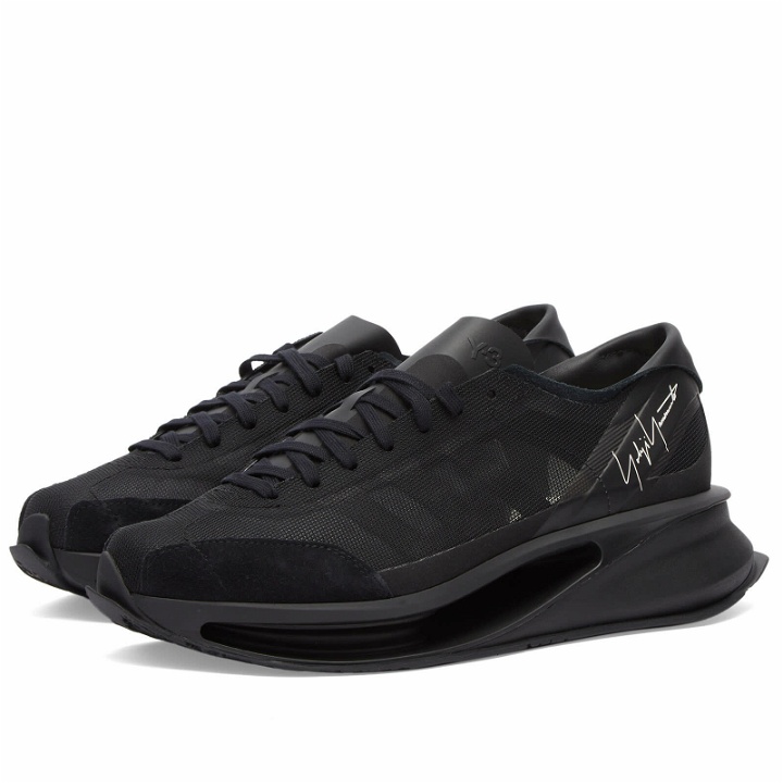 Photo: Y-3 Men's S-GENDO RUN Sneakers in Black