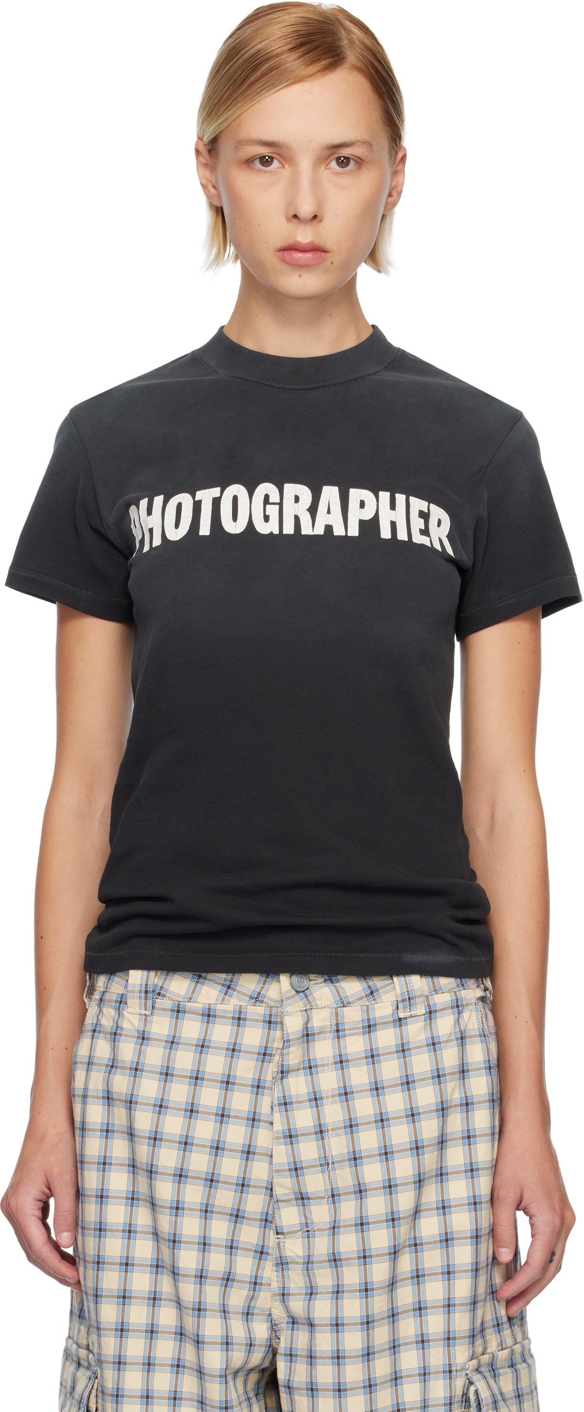 ERL Black 'Photographer' T-shirt