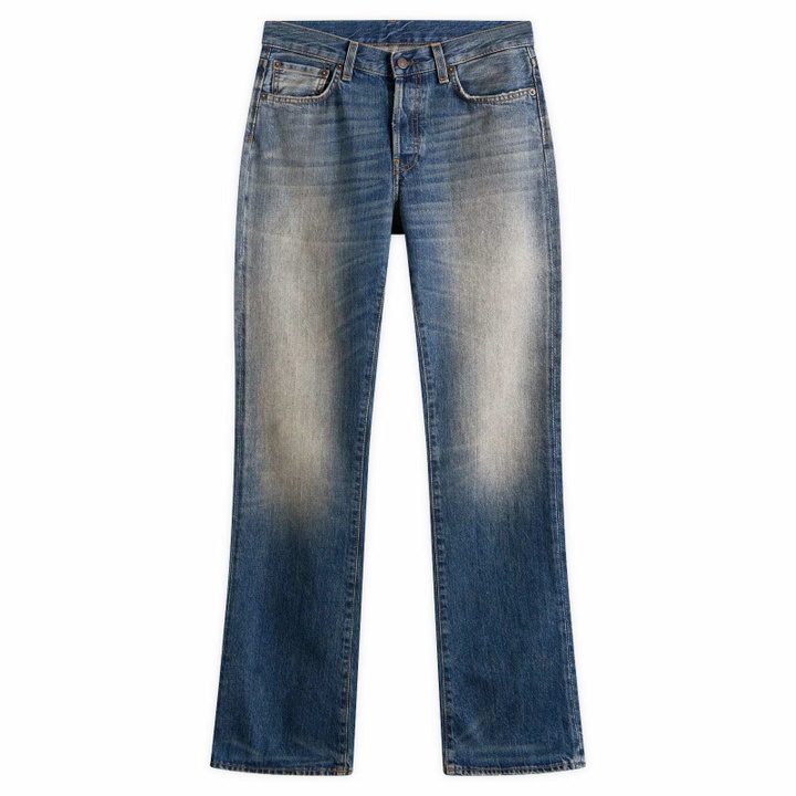 Photo: Acne Studios Women's 2009 Bootcut Jeans in Blue Bingo