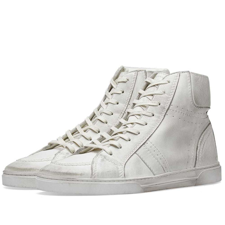 Photo: Saint Laurent Joe Distressed High Sneaker