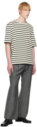 N.Hoolywood Gray Tucked Trousers