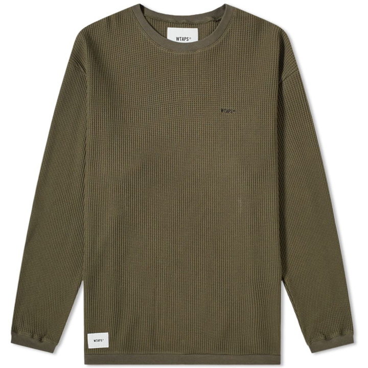 Photo: WTAPS Long Sleeve Sign Waffle Tee