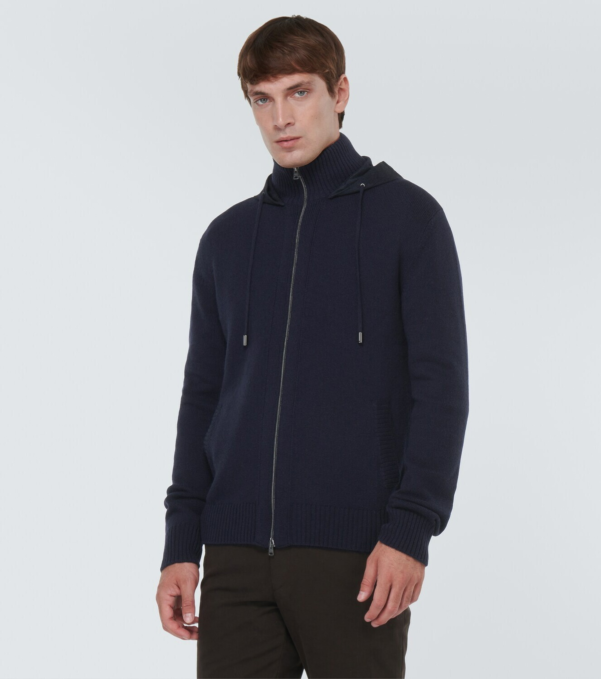 Herno Cashmere zip-up sweater Herno