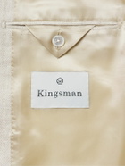 Kingsman - Double-Breasted Linen Blazer - Neutrals