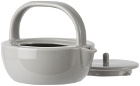 førs studio Grey Small Teapot, 13 oz / 384 mL