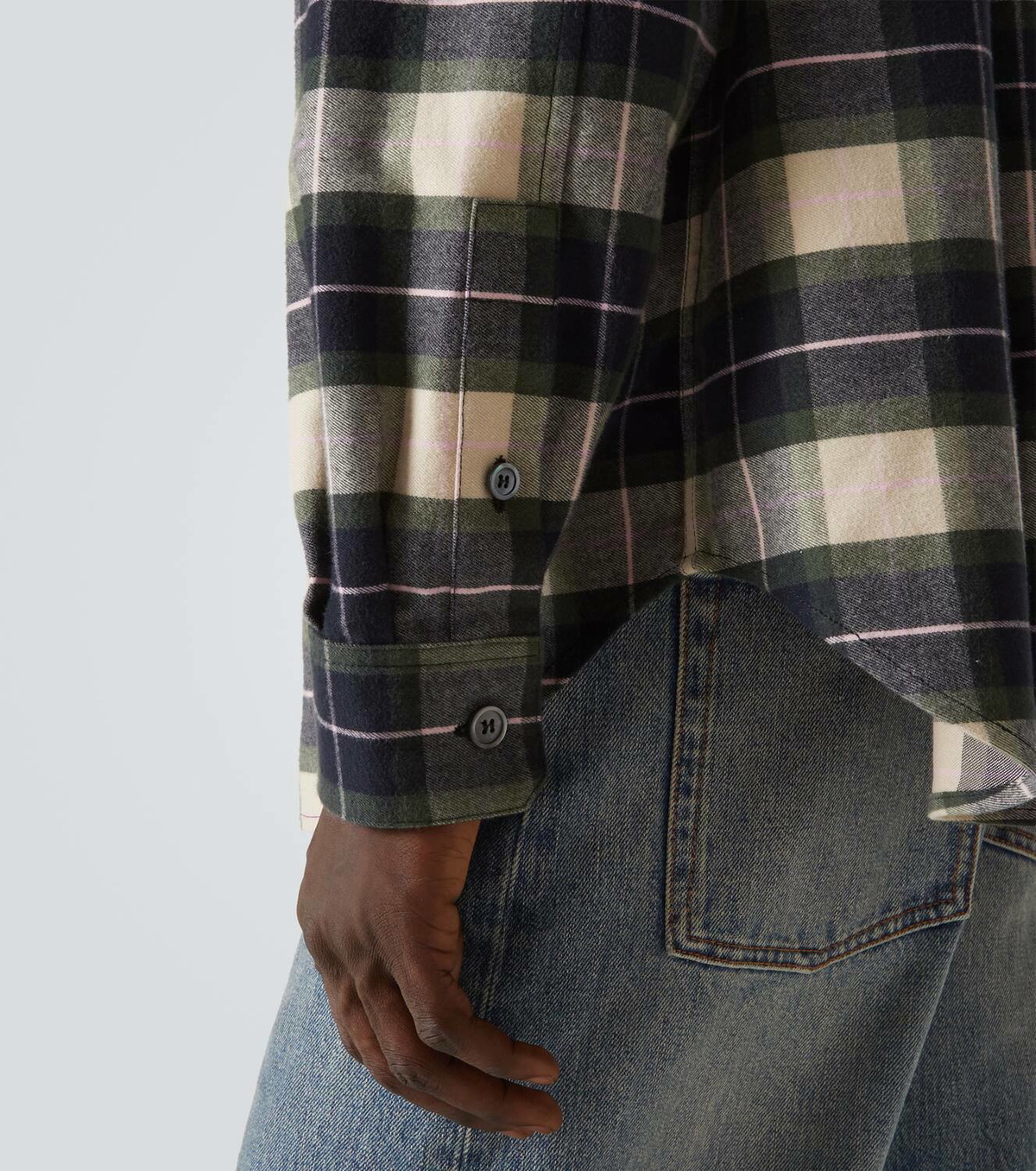 Loewe Checked cotton flannel shirt Loewe