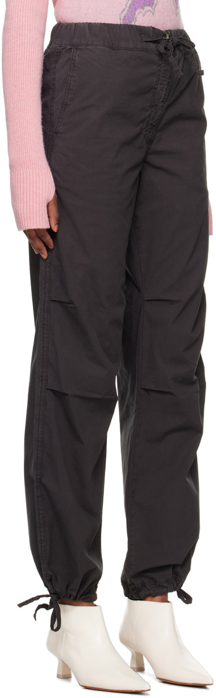 GANNI Gray Drawstring Trousers GANNI
