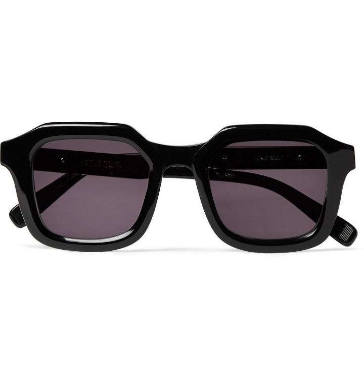 Photo: Native Sons - Matheson Square-Frame Acetate Sunglasses - Black