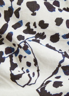 Desmond & Dempsey Jag Printed Cotton Pyjama set Cream