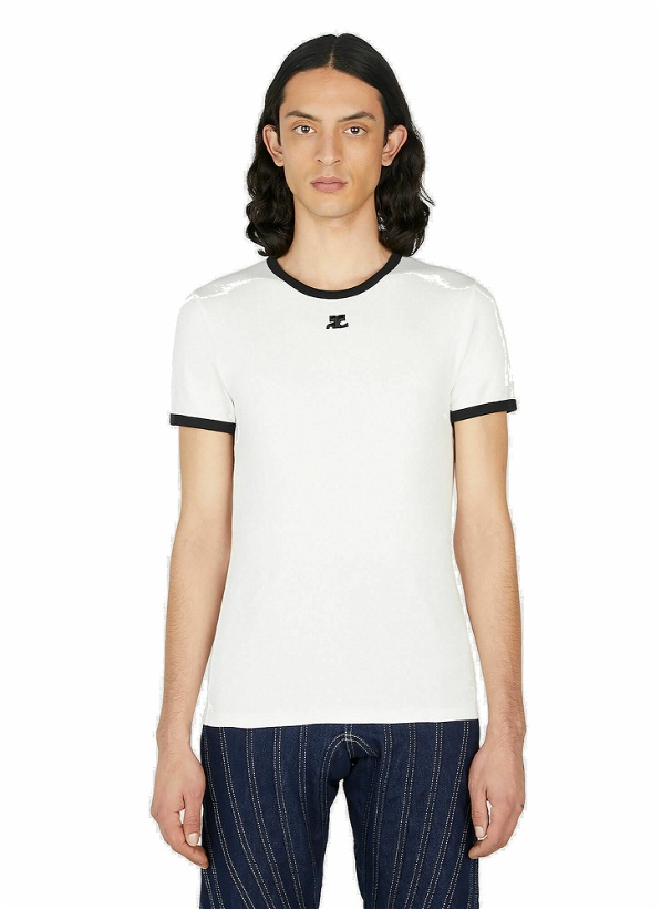 Photo: Courrèges - Bumpy T-Shirt in White