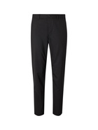 COMME DES GARÇONS HOMME - Slim-Fit Tapered Wool-Hopsack Suit Trousers - Black