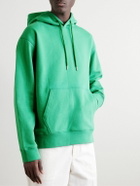 ARKET - Owl Organic Cotton-Jersey Hoodie - Green
