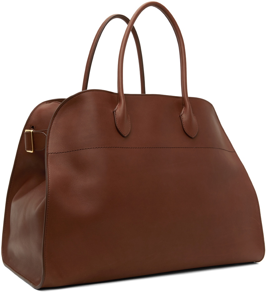 The Row Burgundy Soft Margaux 17 Bag The Row